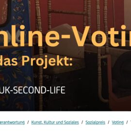 Online-Voting für TUK-TUK SECOND LIFE