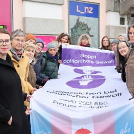 Aktion 16 Tage gegen Gewalt_Stadt Linz